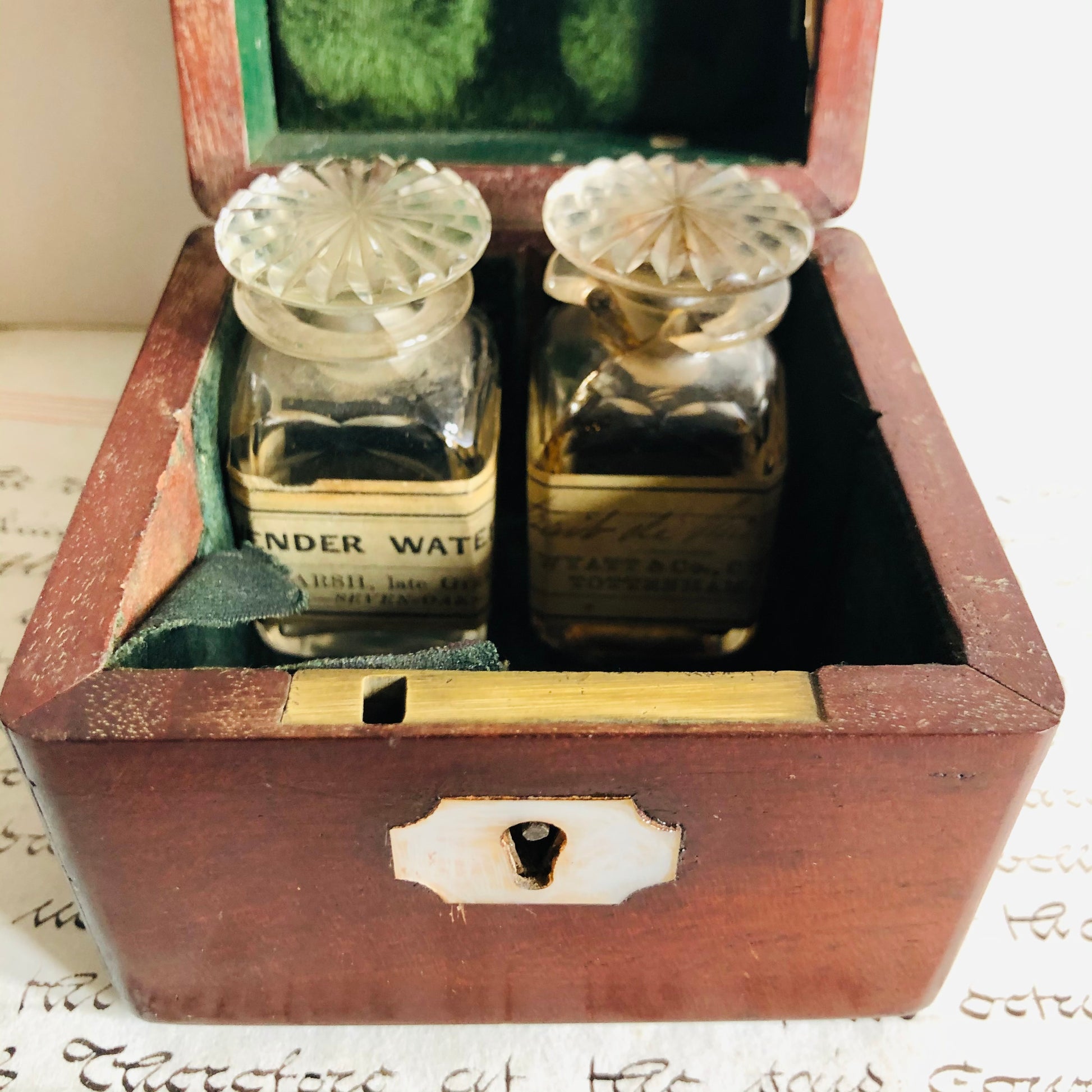 Georgian Mahogany Apothecary Box