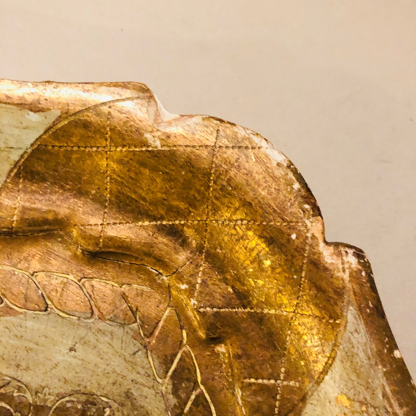 Large Papier Mache Florentine Tray | Vintage Homer Decor