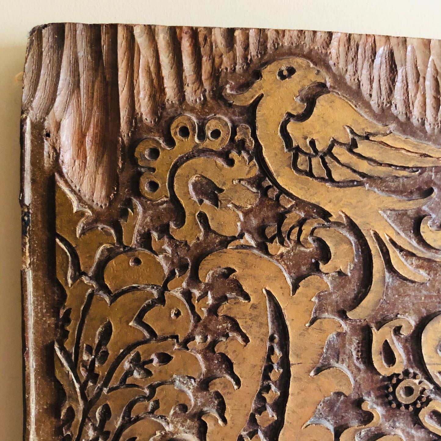 Vintage Wooden Printing Block | Decorative Styling