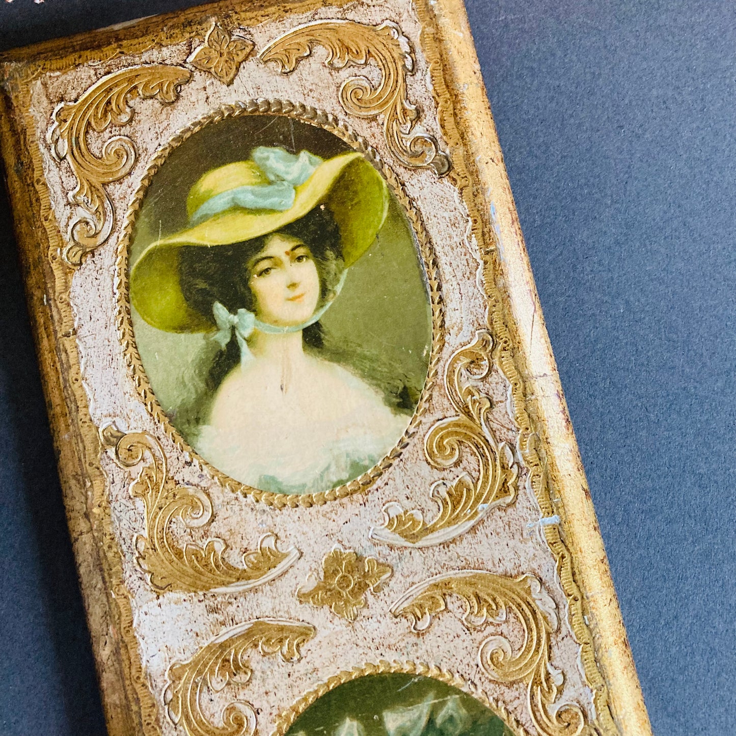 Miniature Italian Portraits Florentine Plaques