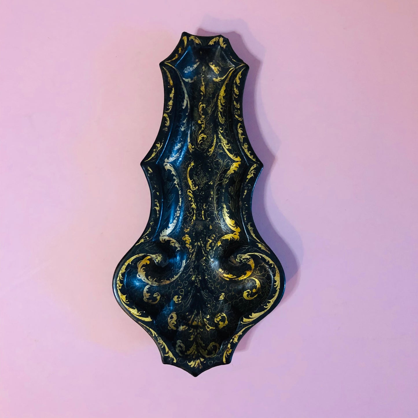 The Tattooist Frankie - English Regency Papier Mache Dish