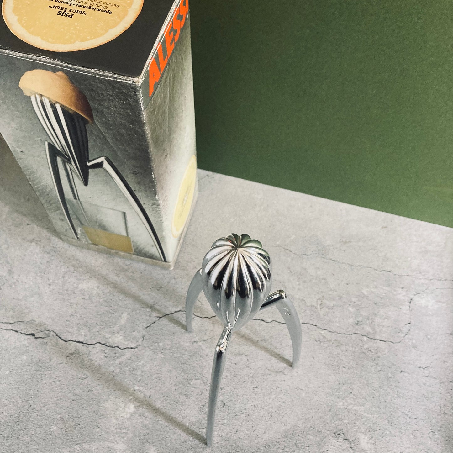 Vintage Alessi Starck Lemon Juicer With Original Box