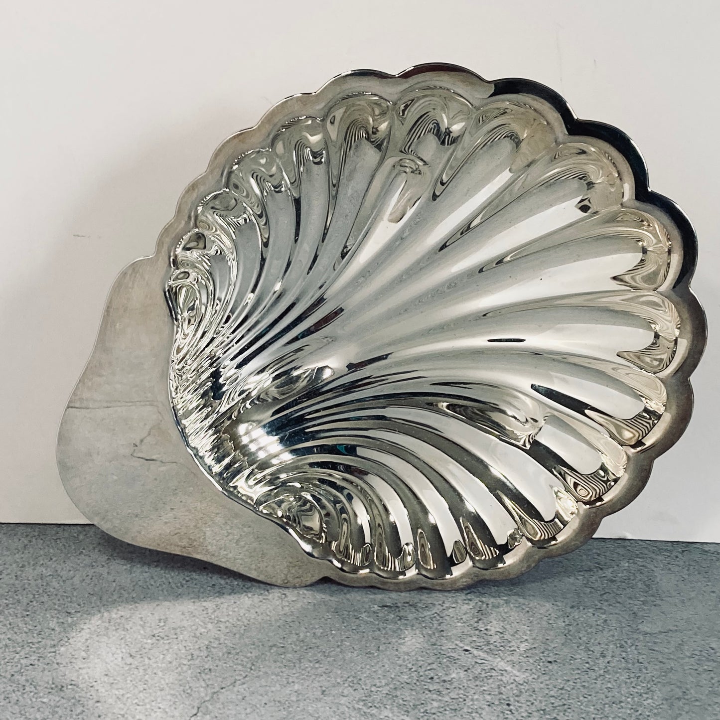 Large Vintage Shell Shape Dish by Christofle