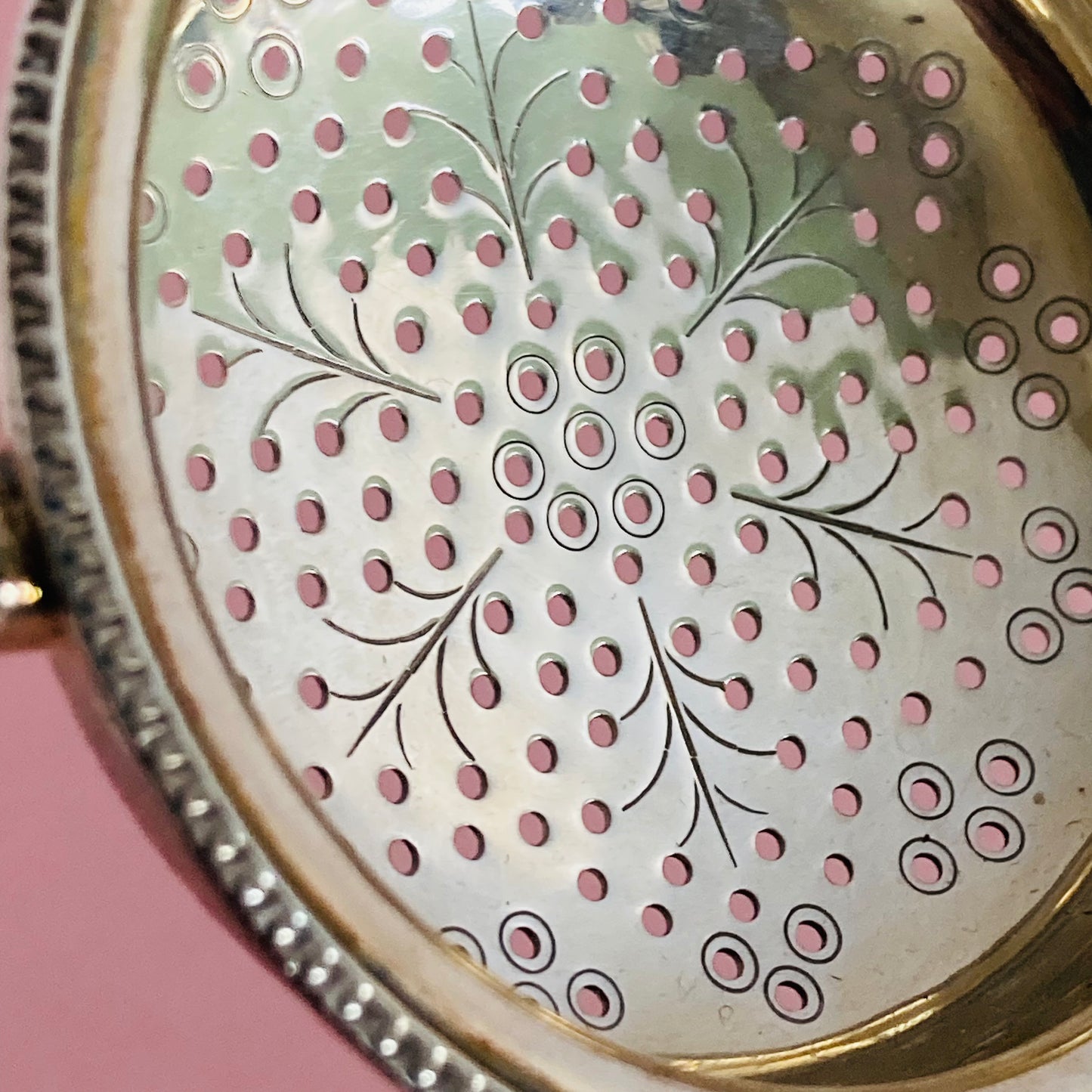 Sterling Silver Tea Strainer | William Suckling Birmingham 1930