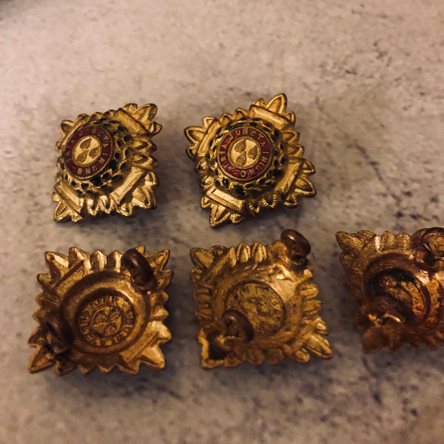 Vintage Military Pips