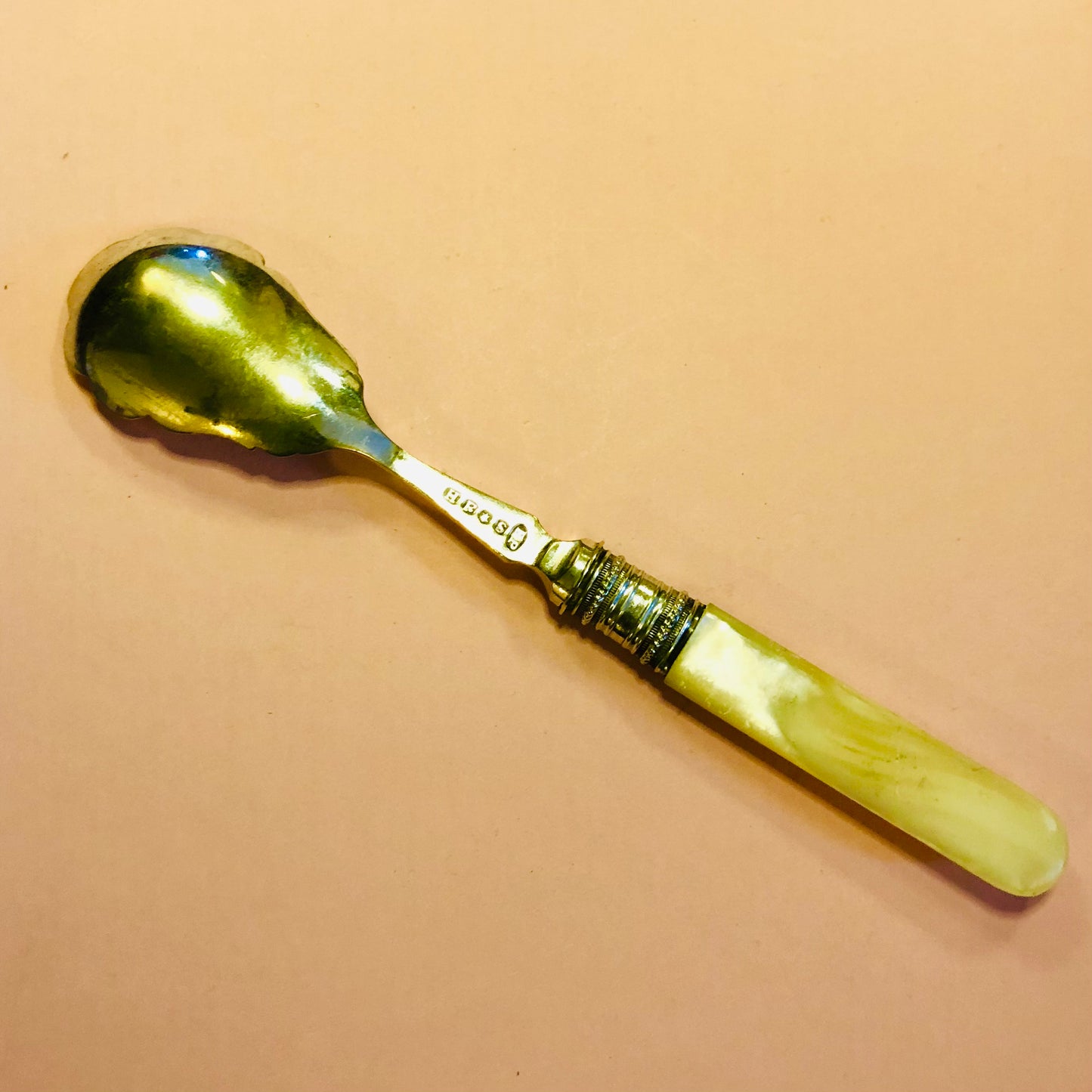 The Headhunter Phillip - Antique Engraved Scallop Edge Spoon