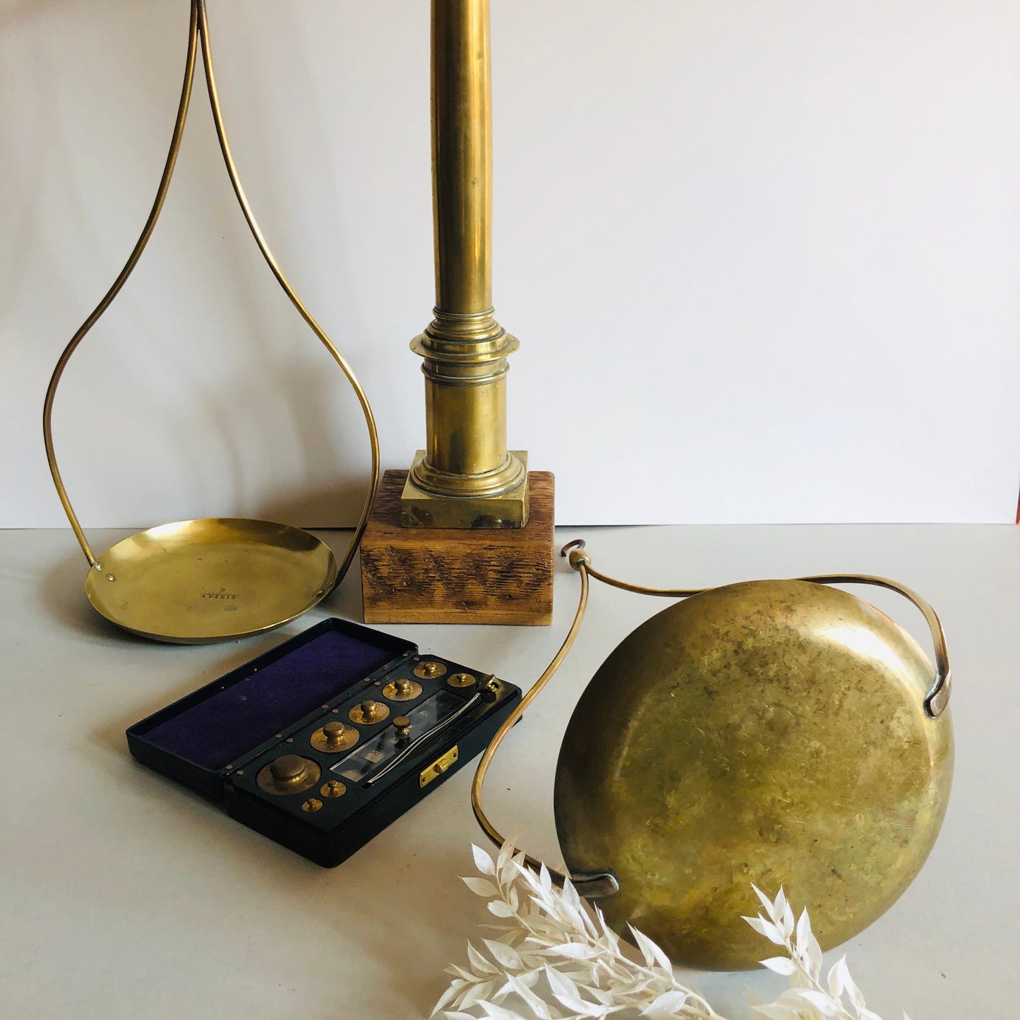 The Director Cher - Victorian Brass Balancing Scales