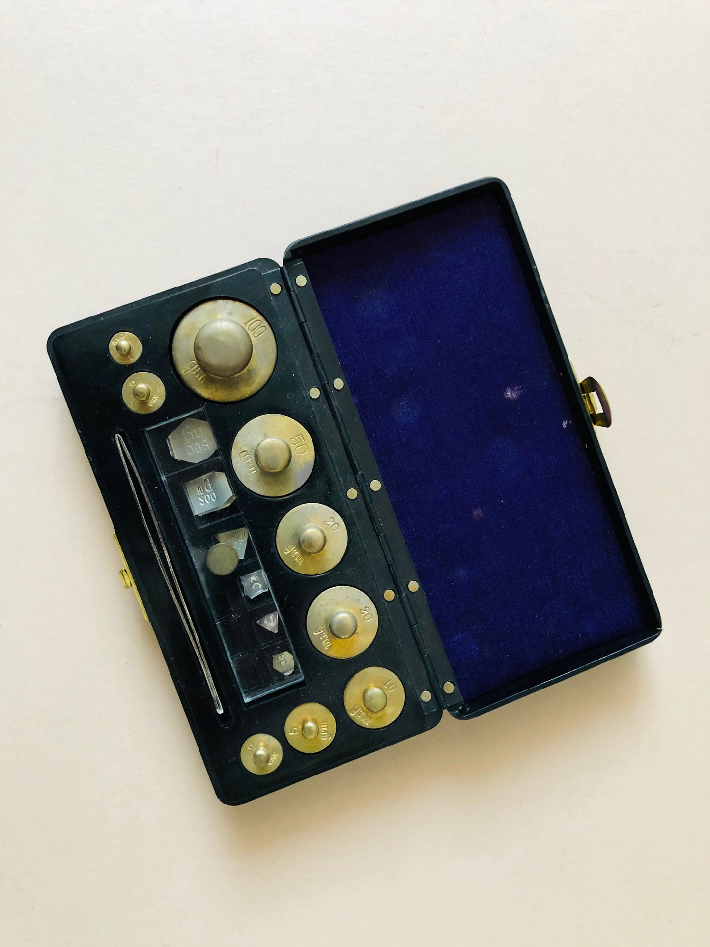 The Director Joan - Antique Laboratory Scale Weights