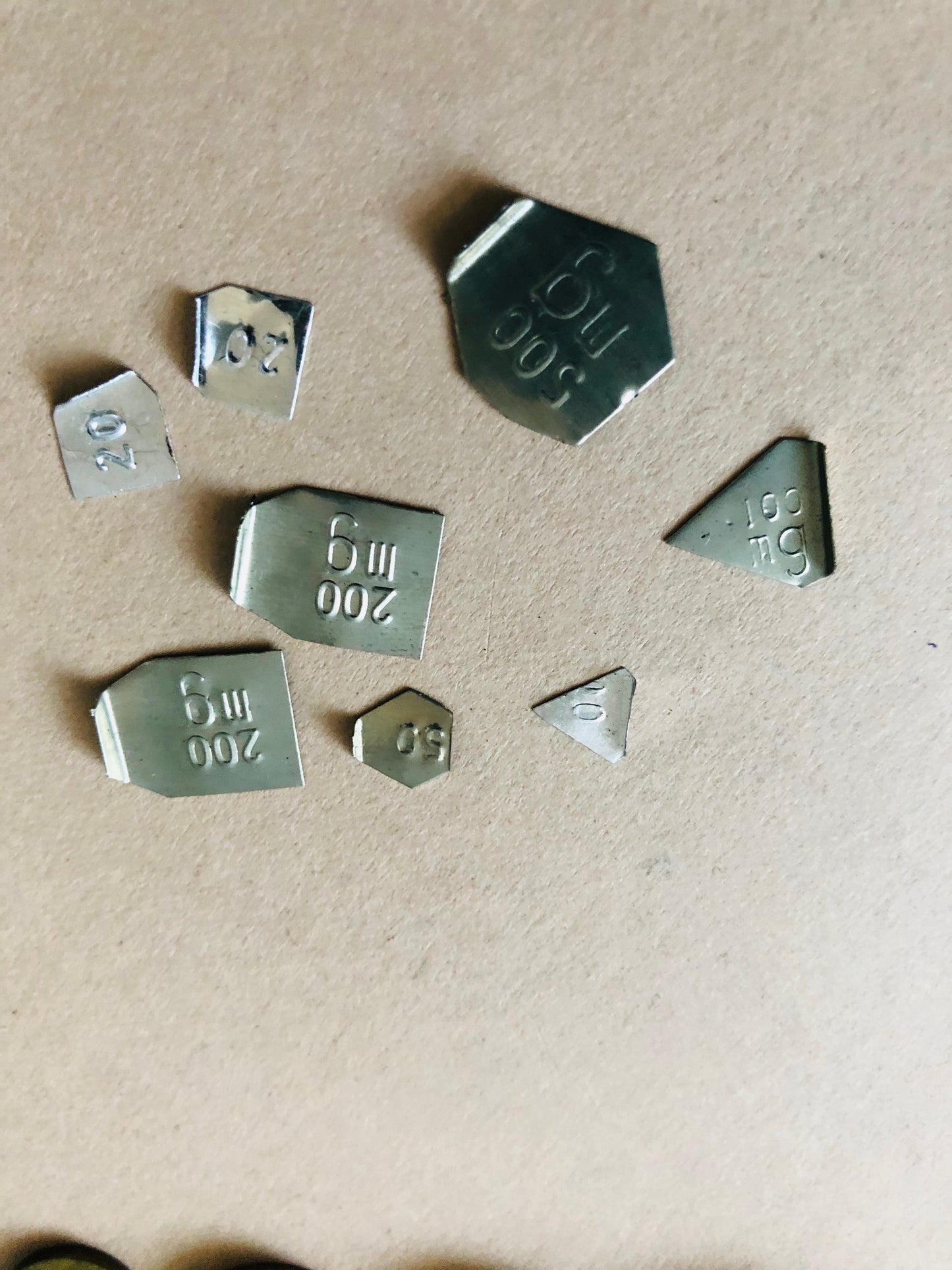 The Director Joan - Antique Laboratory Scale Weights