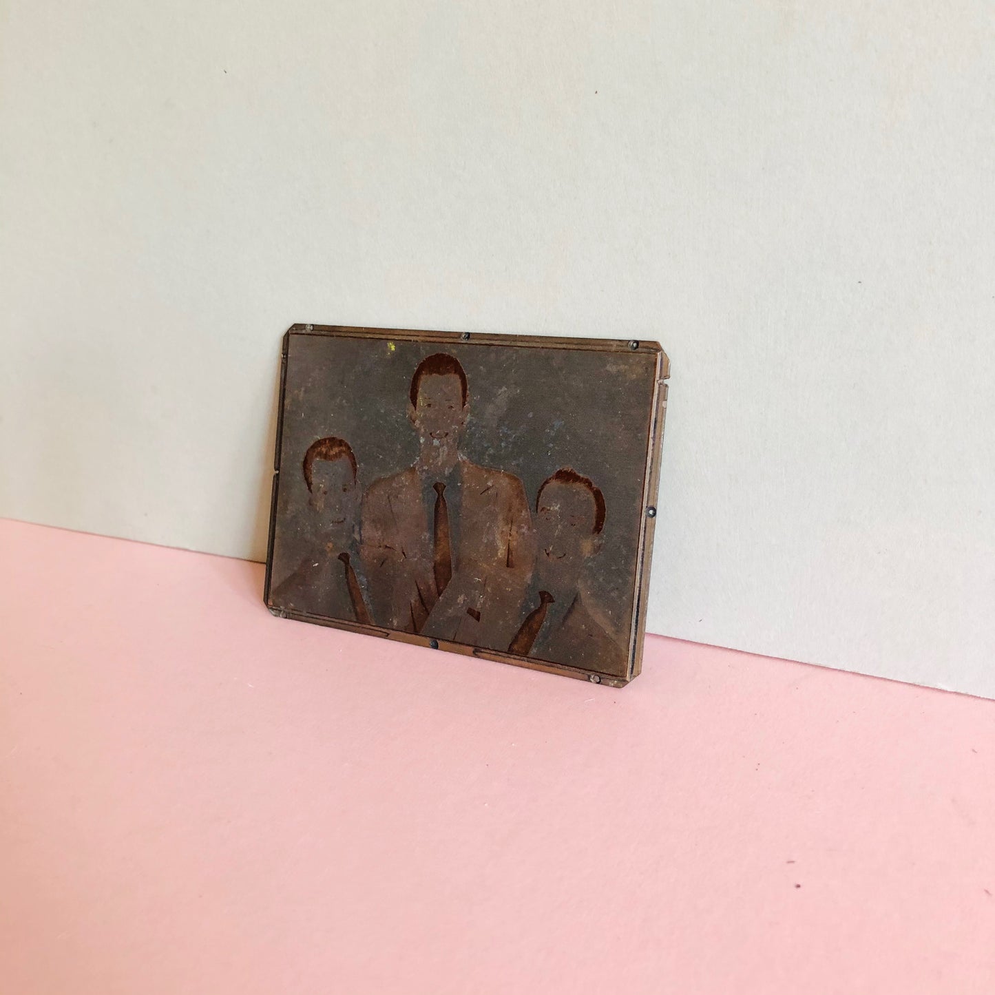 The Director Louis - Vintage Copper Printing Plate