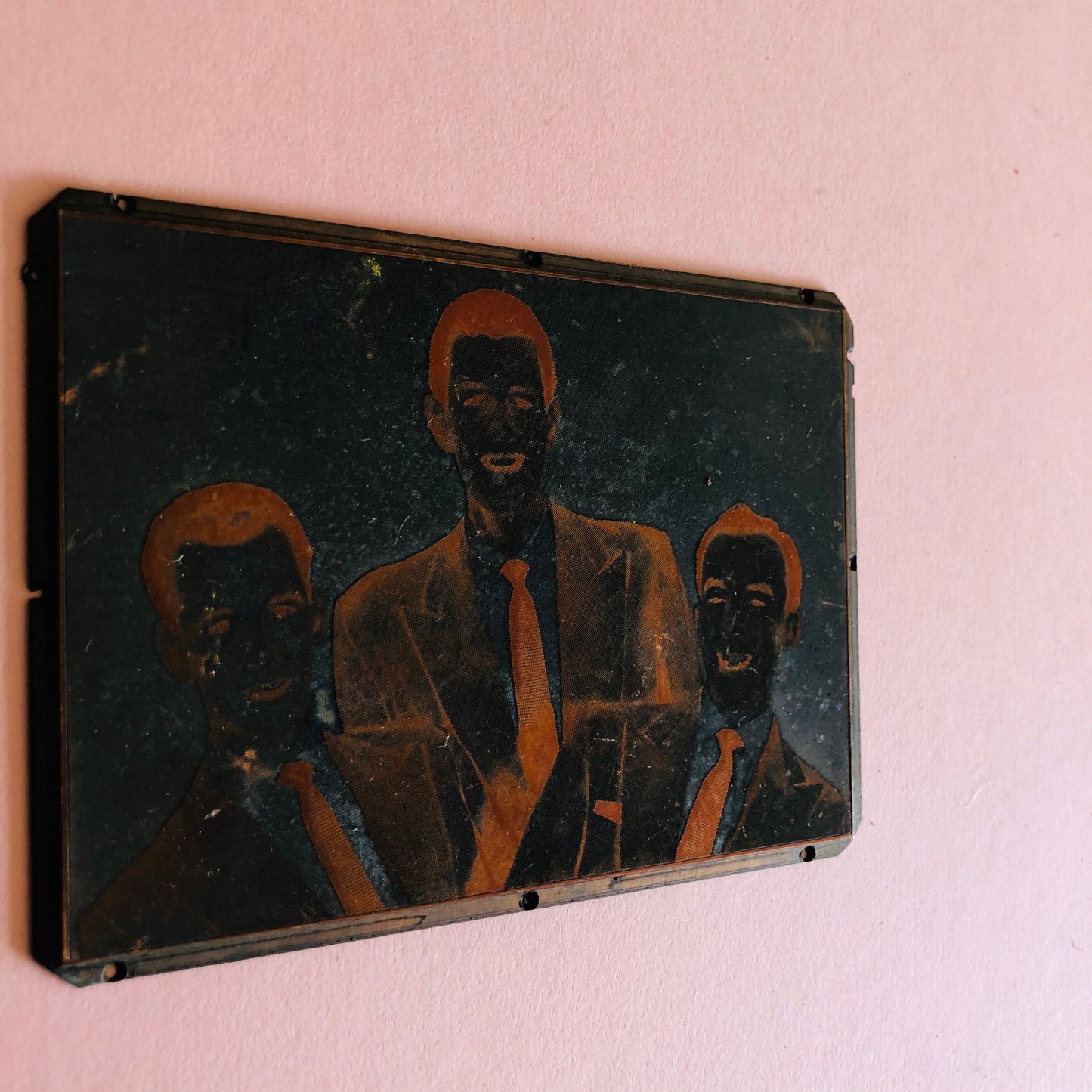 The Director Louis - Vintage Copper Printing Plate