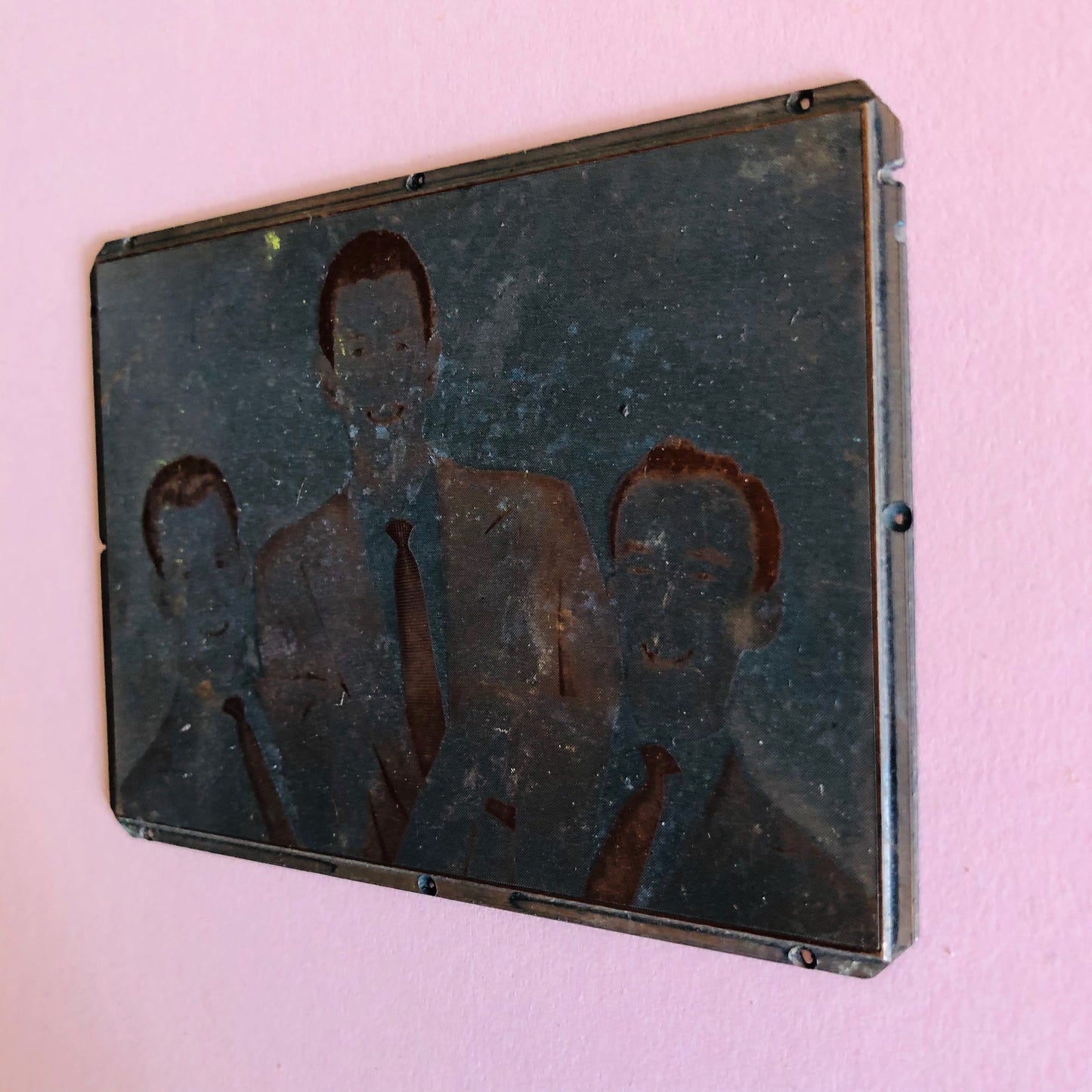The Director Louis - Vintage Copper Printing Plate