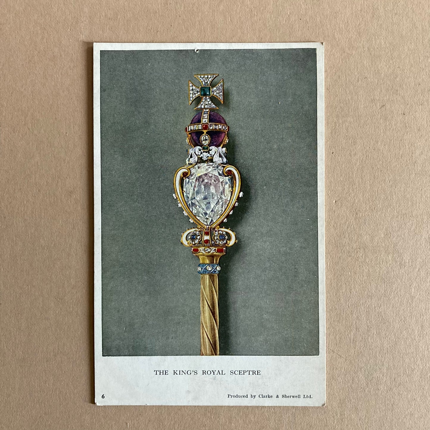 Vintage Ephemera Royal Postcards by Clarke & Sherwell