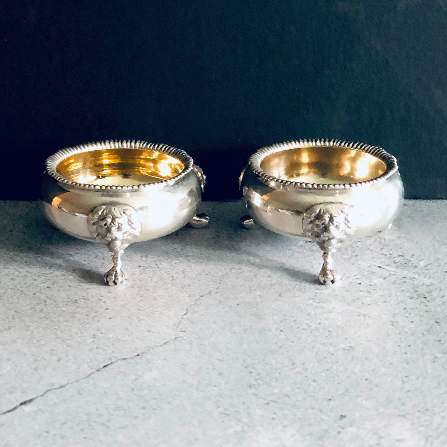 Master Brian - Large Antique Silver Saltcellar