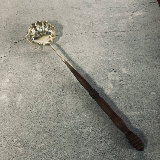 Antique Silver Long Toddy Spoon / Georgian Ladle