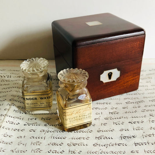 Georgian Mahogany Apothecary Box