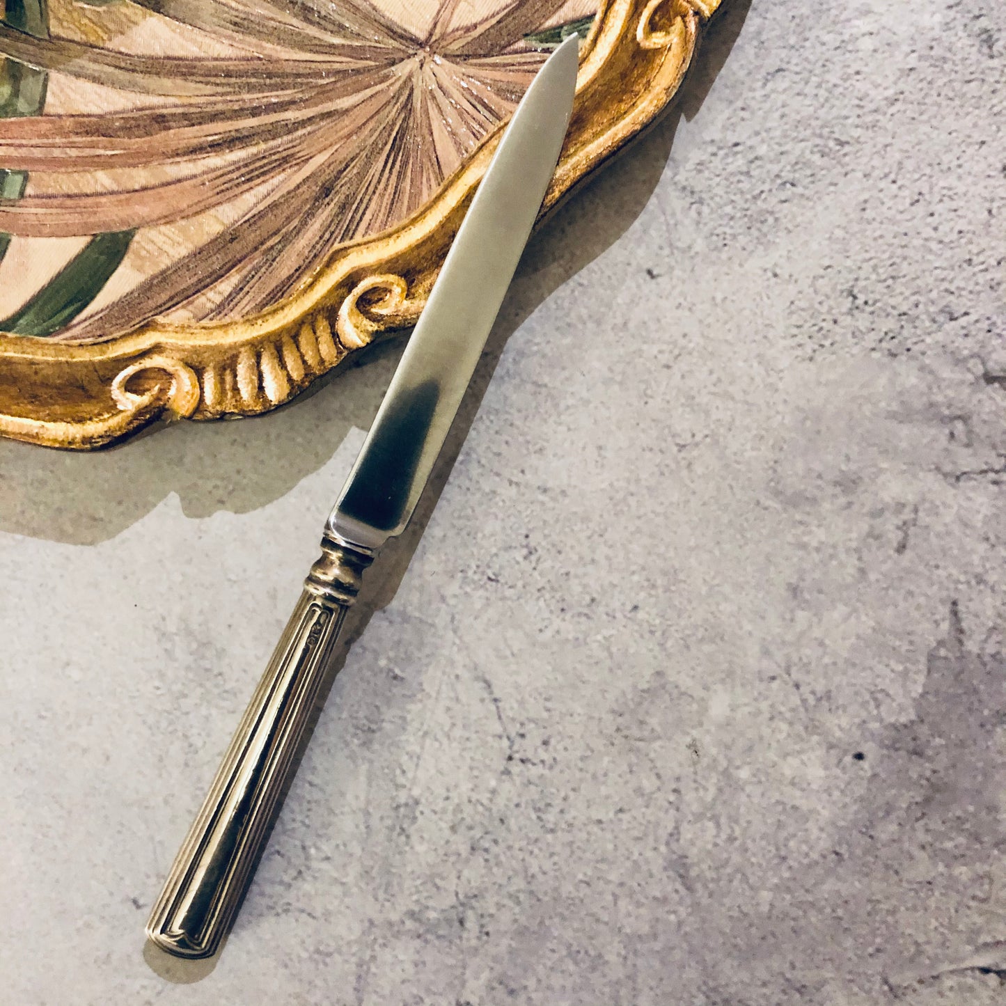 The Headhunter Avery - Art Deco Sterling silver handle fruit / cake knife