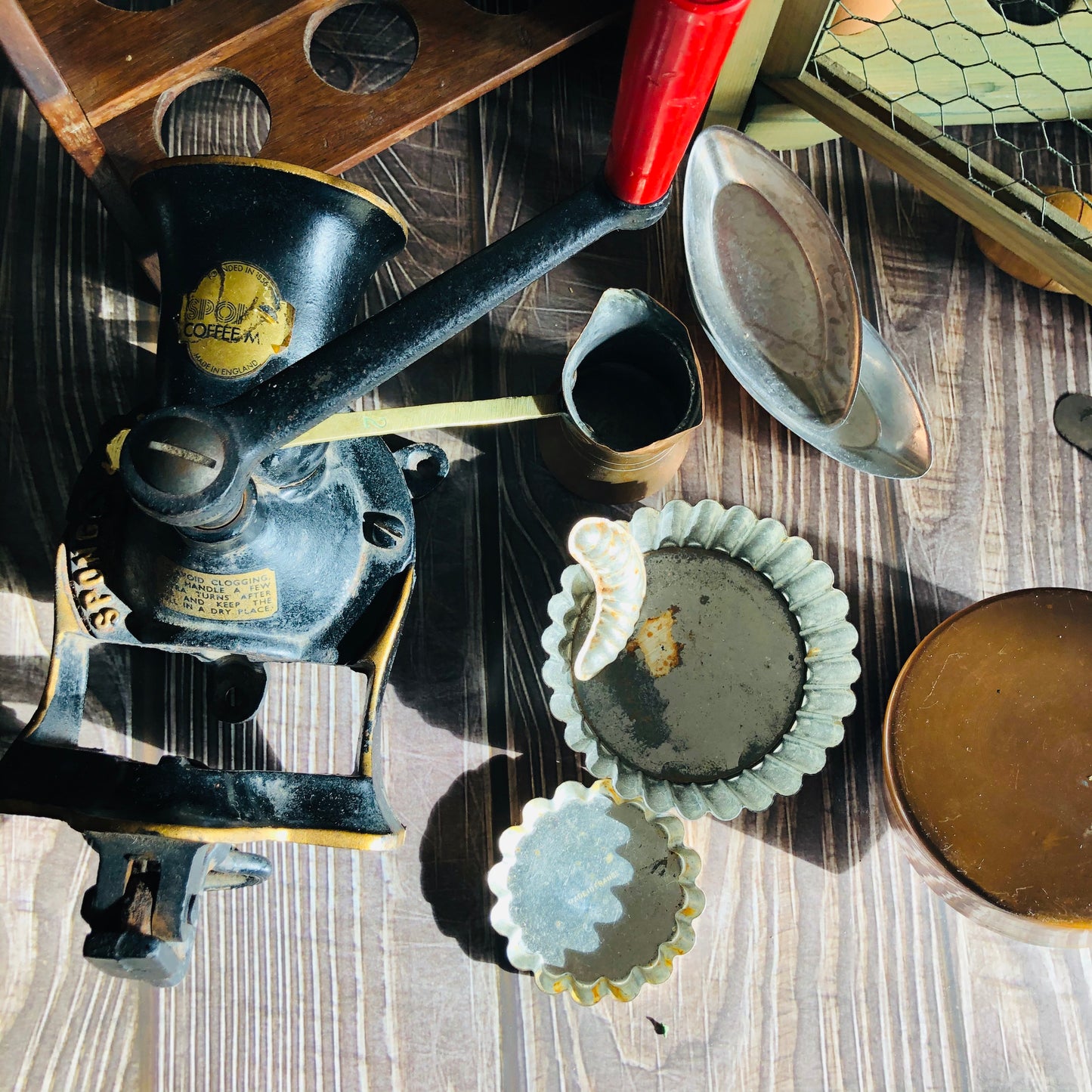 Vintage Spong Coffee Grinder