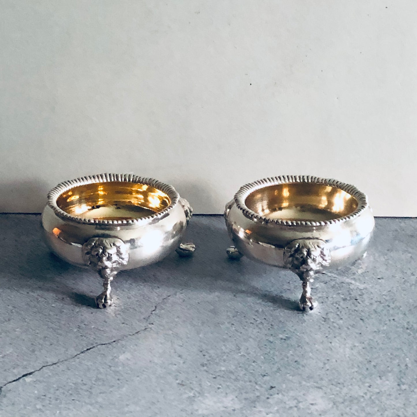 Master Brian - Large Antique Silver Saltcellar