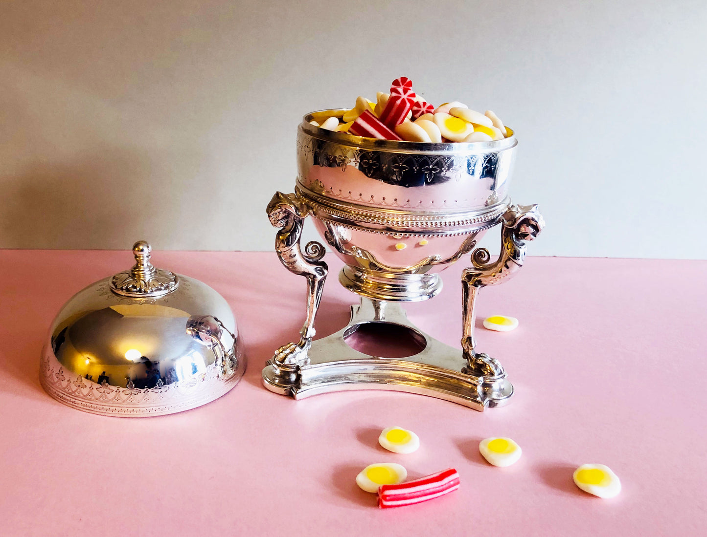 The Groom William - Luxury Antique Silver Egg Coddler