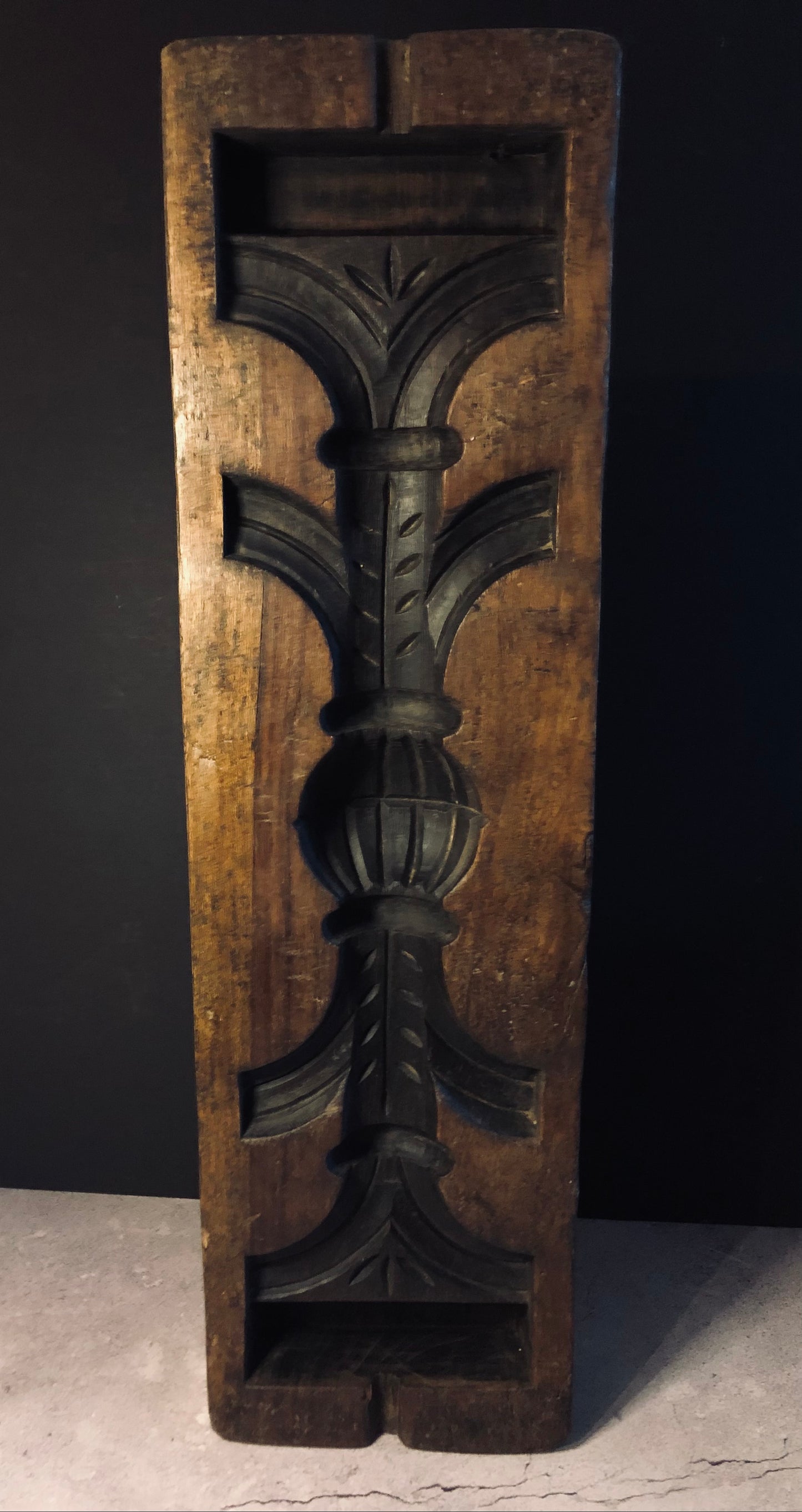The Director William - Antique Hand Carved Wooden Cement Moulds