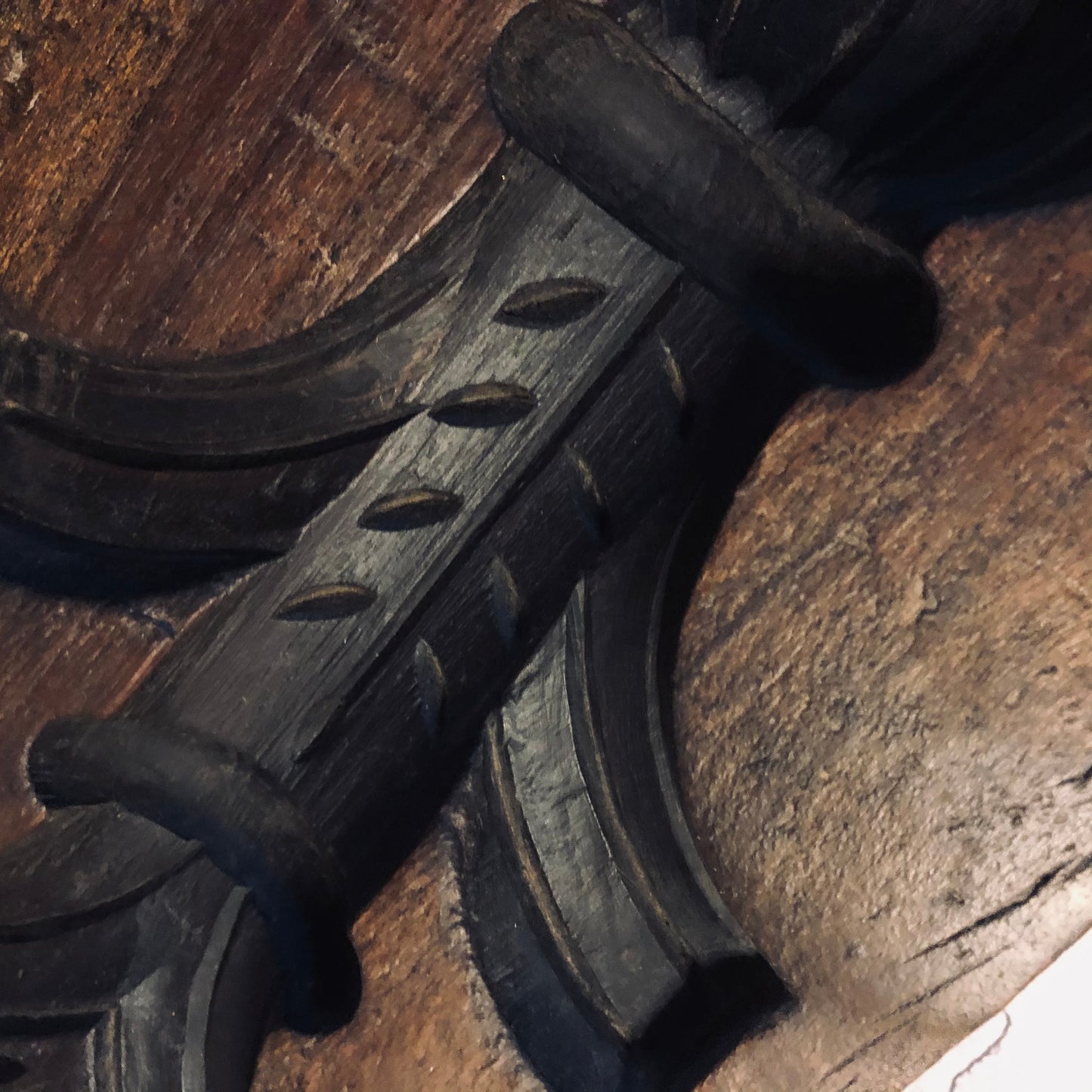 The Director William - Antique Hand Carved Wooden Cement Moulds