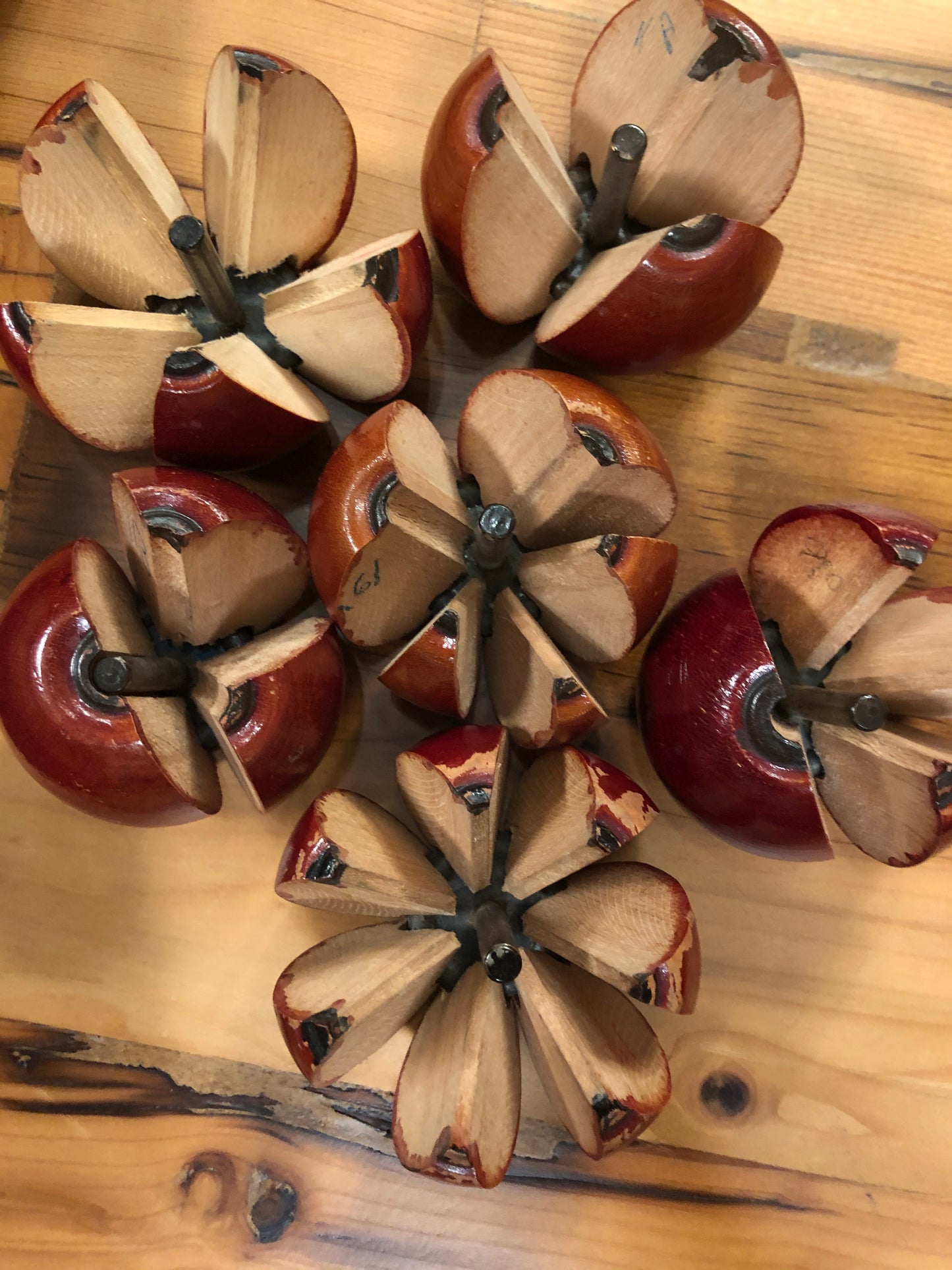 The Director Madison - Vintage Archimedes Apple Fraction Set
