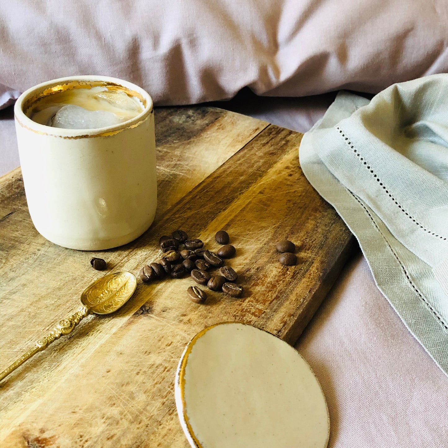Ceramic Handmade Jar With Lid | Storage Pot, Stationary Pot, Plant Pot