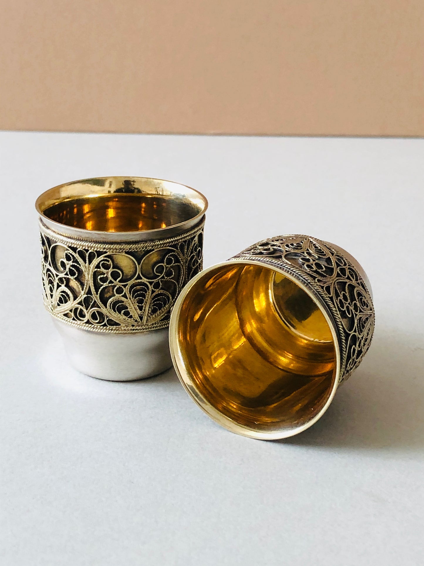 Master Beccy - Filigree Decorated Sliver Cup
