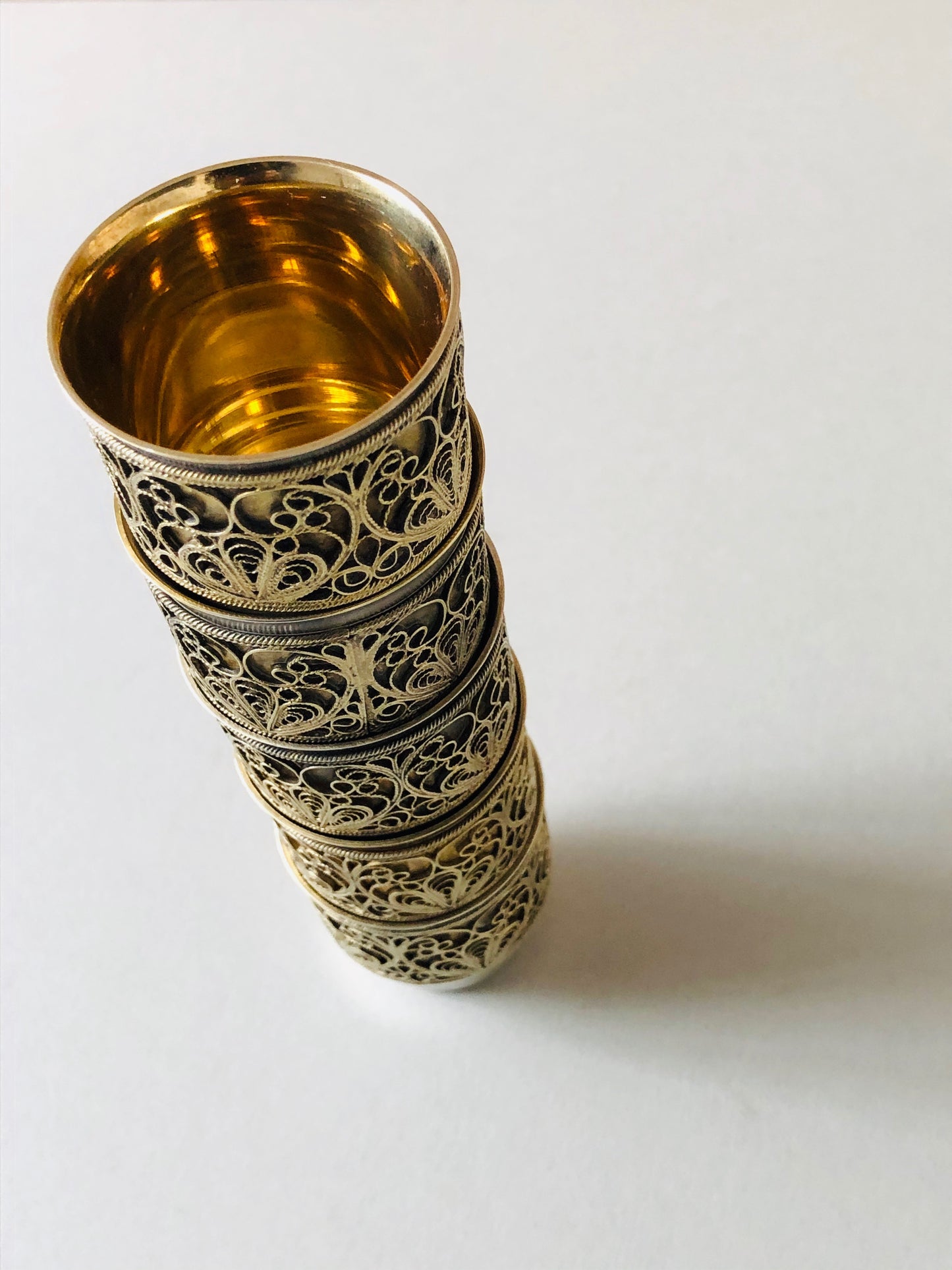 Master Beccy - Filigree Decorated Sliver Cup