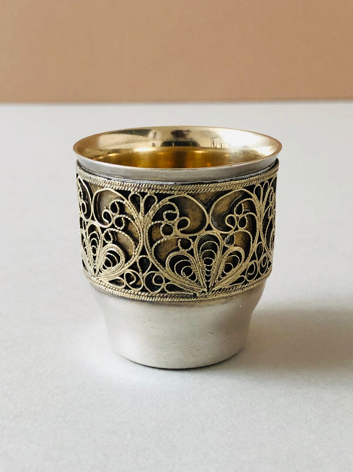 Master Beccy - Filigree Decorated Sliver Cup