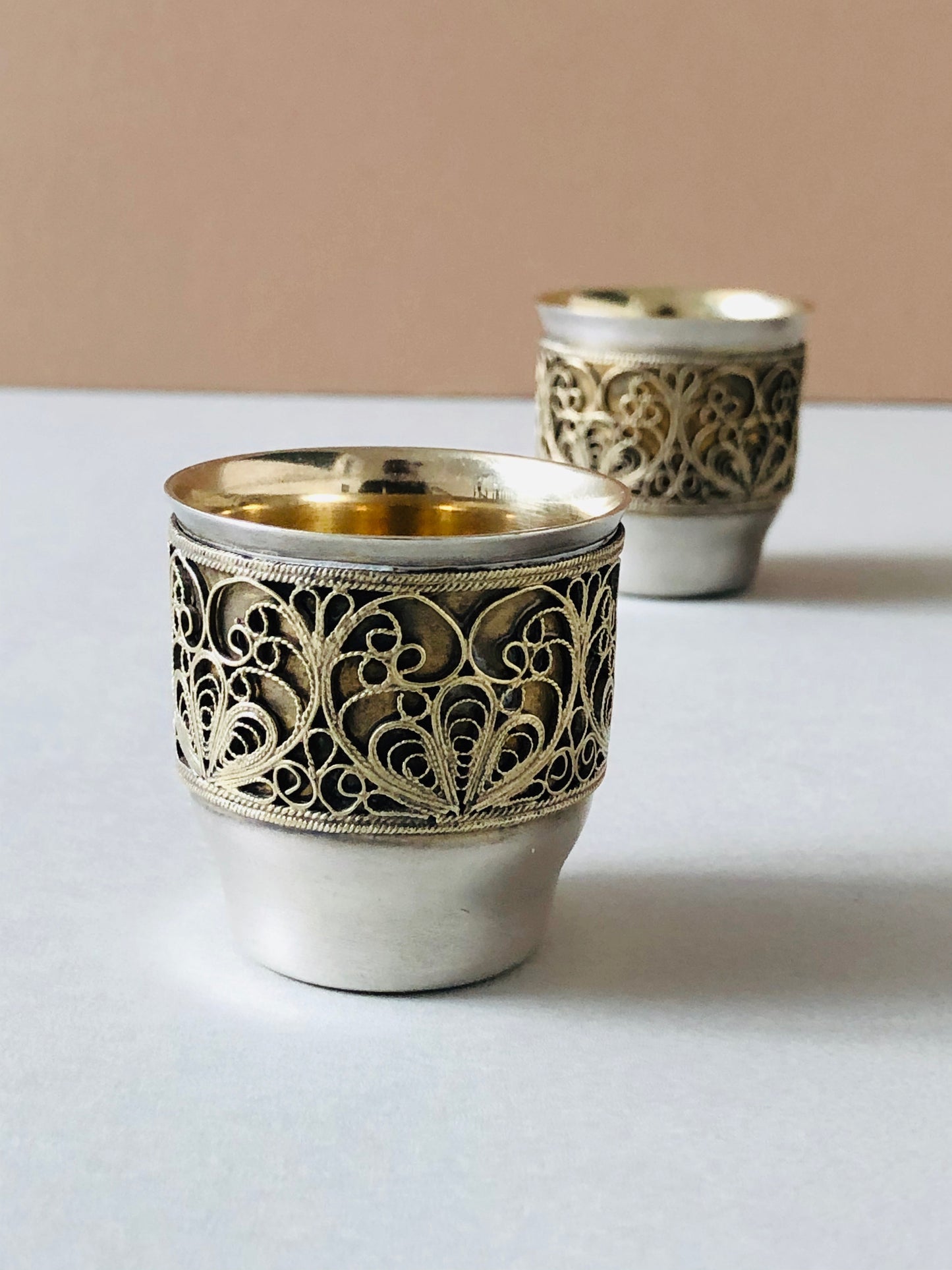 Master Beccy - Filigree Decorated Sliver Cup