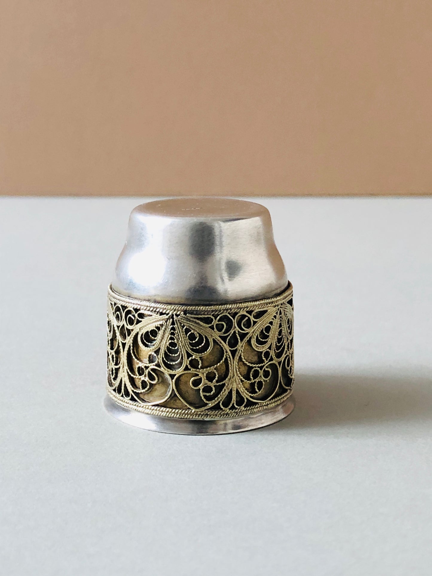 Master Beccy - Filigree Decorated Sliver Cup