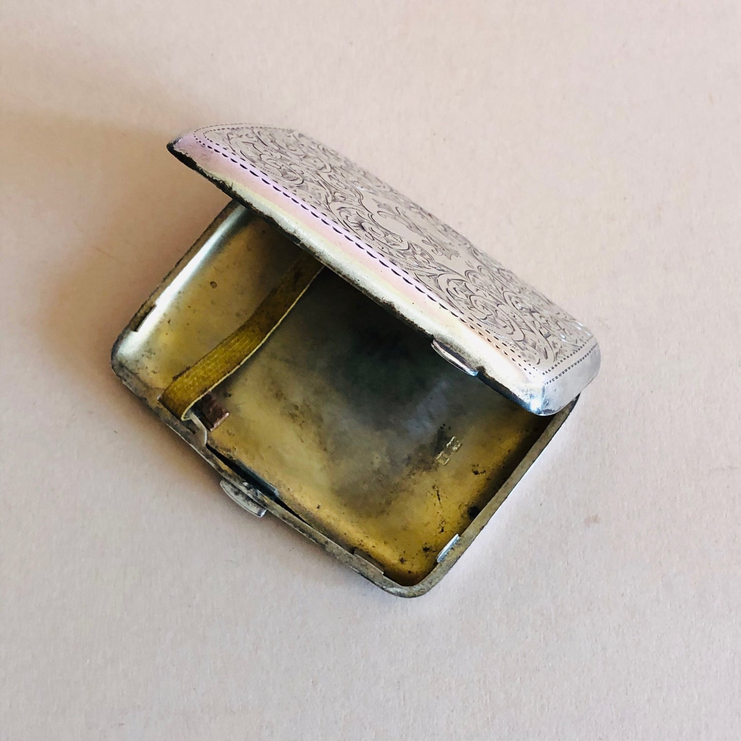 The Mixologist Jude - Antique Silver Card Case
