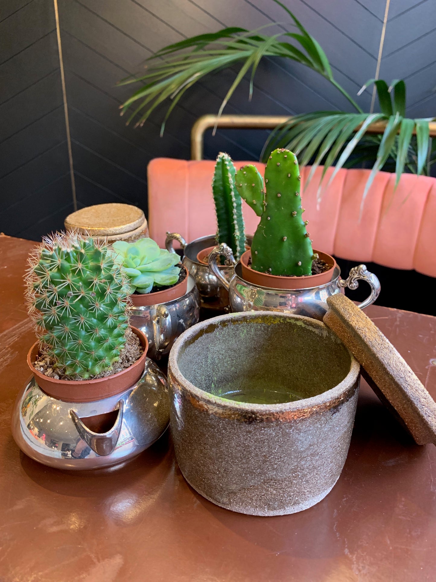 The Sommelier Hazel - Unique Handmade Ceramic Lidded Pot