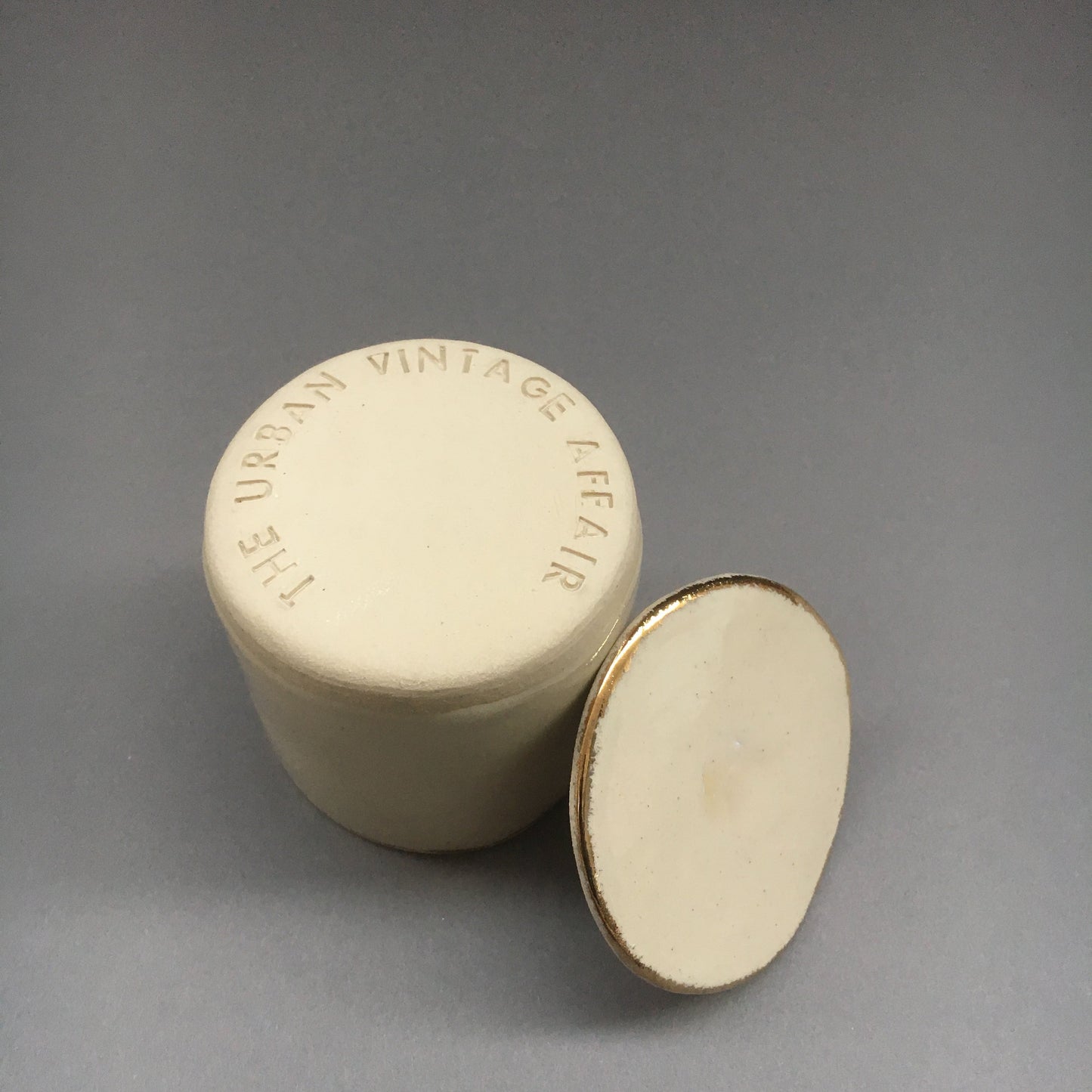 Ceramic Handmade Jar With Lid | Storage Pot, Stationary Pot, Plant Pot