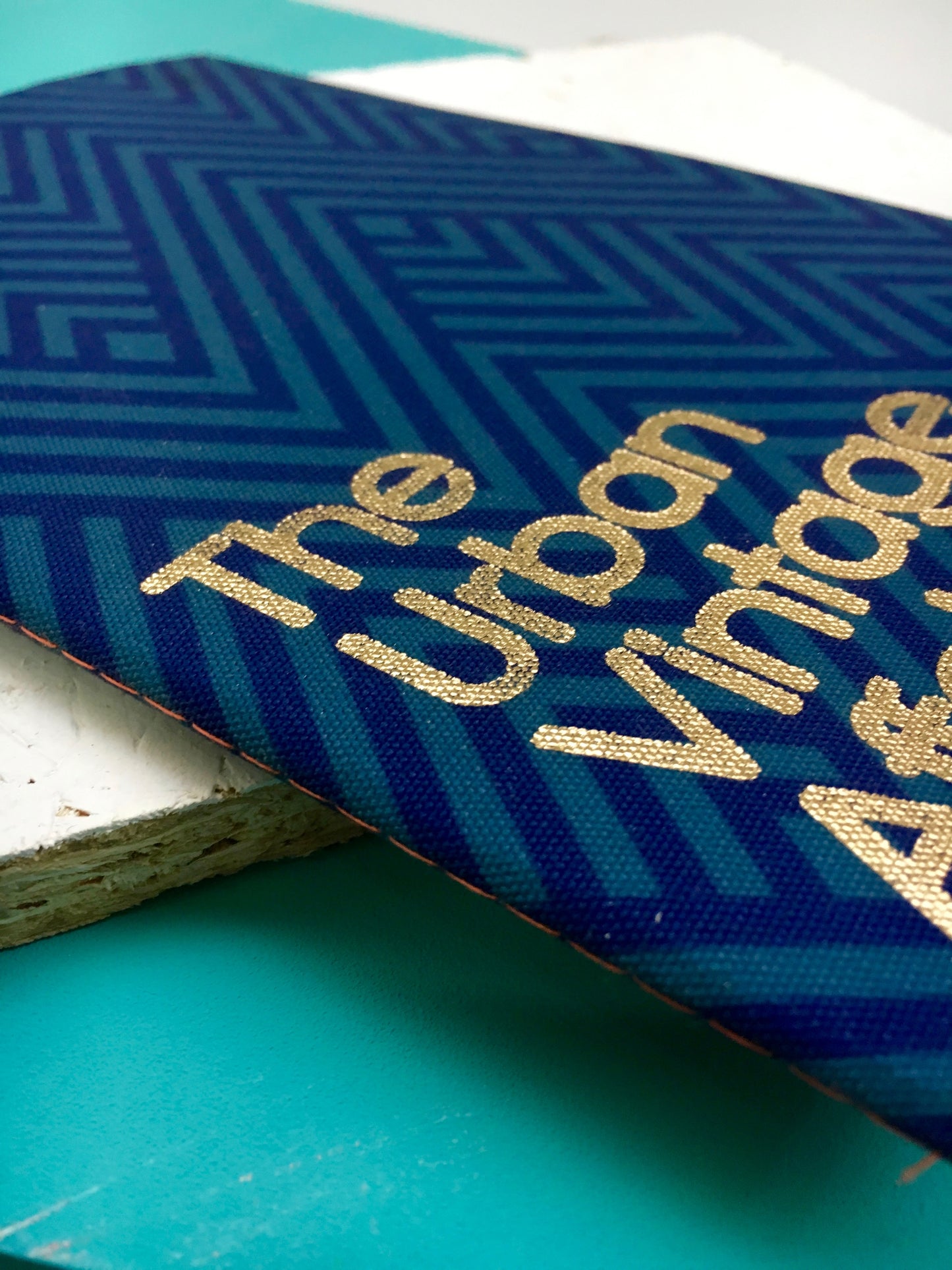 The Sommelier Fabio - Concrete Print Handmade Soft Covered A5 Notebook