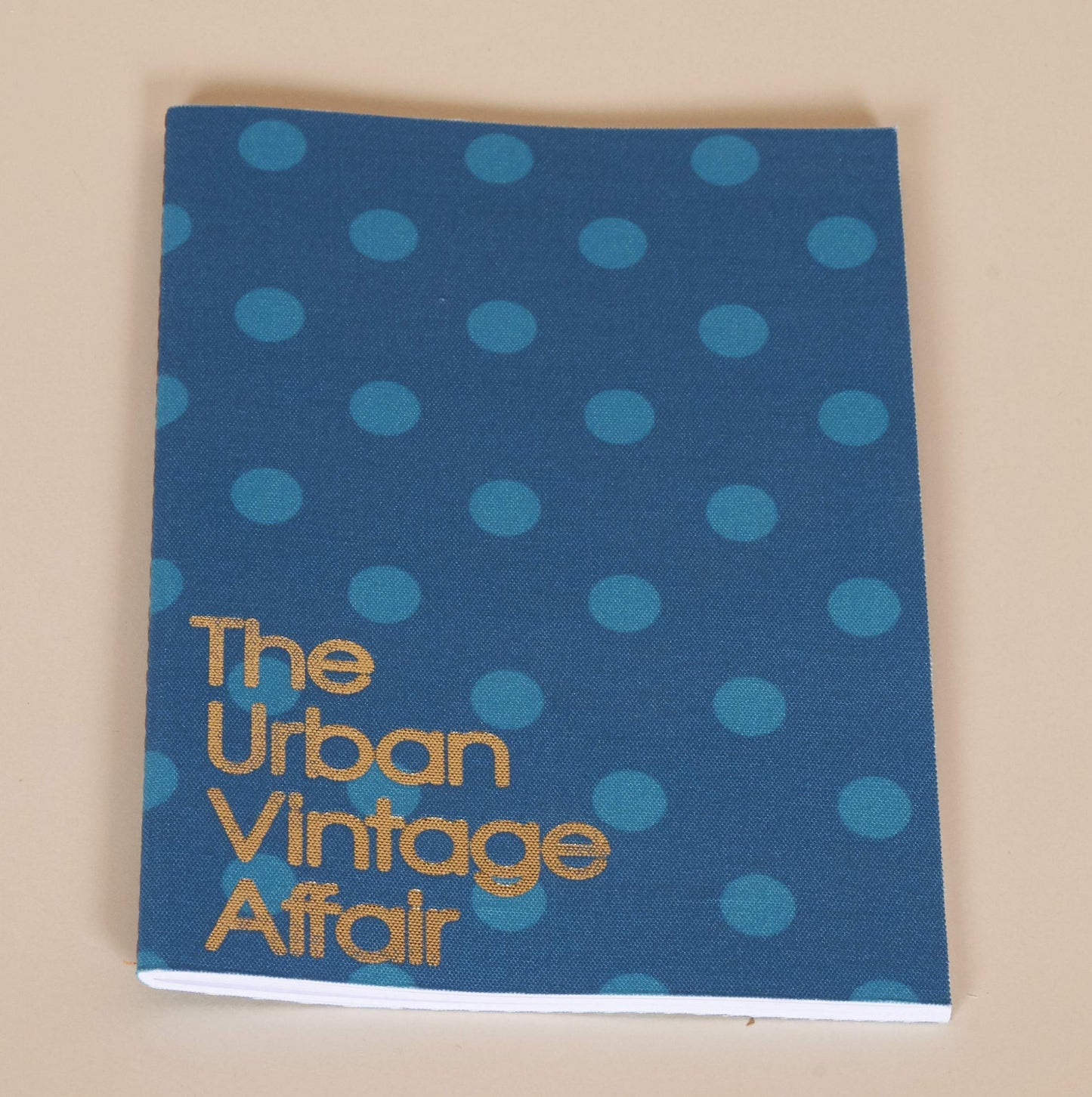 The Sommelier Fabio - Ageless Pol-Ka Print Handmade Soft Covered A5 Notebook