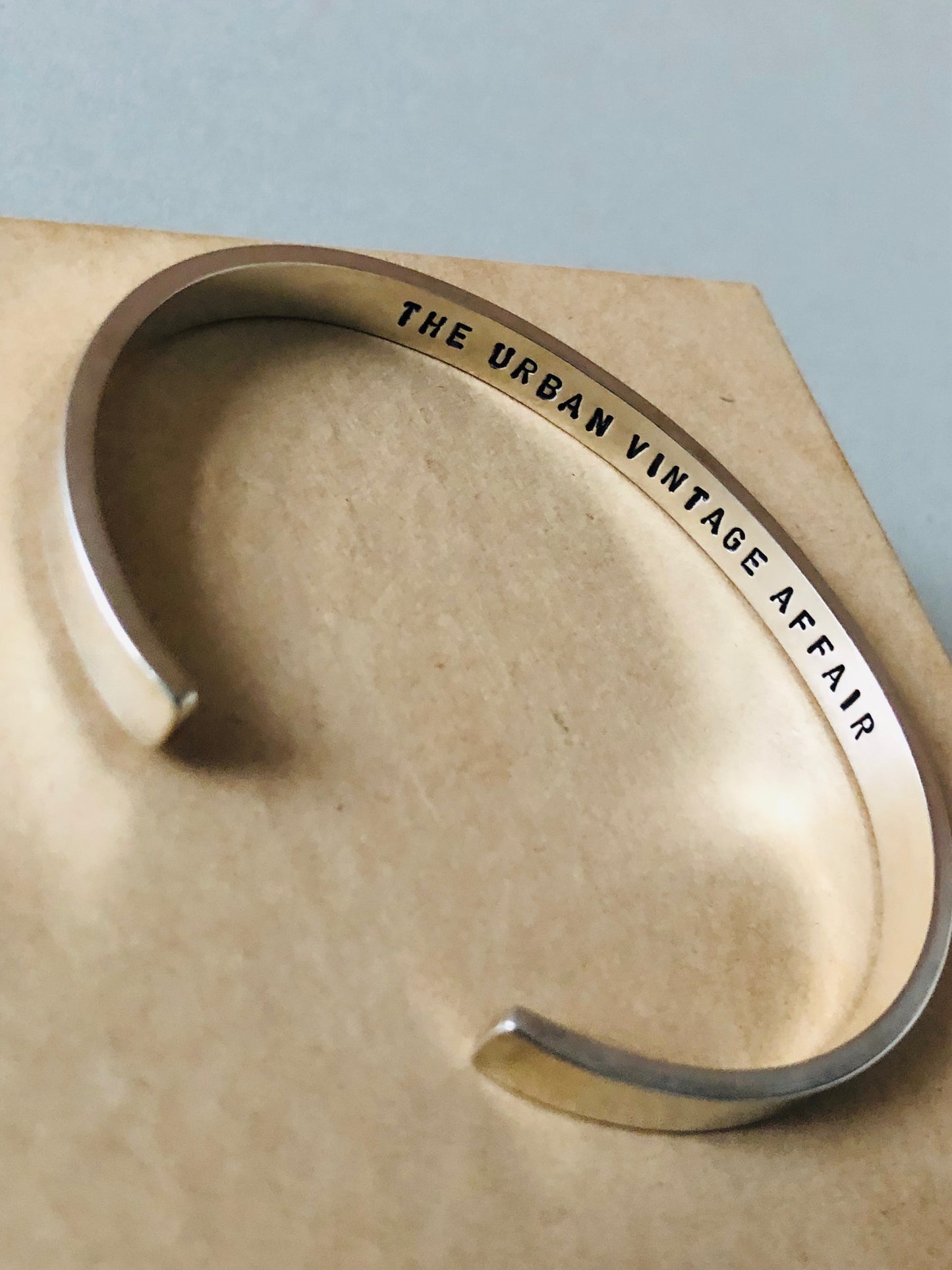 The Sommelier Sam - Handmade Urban Sterling Silver Bangle