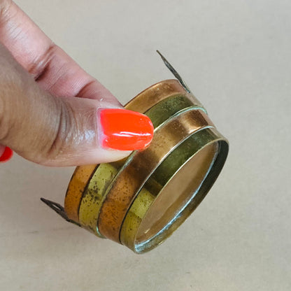 Vintage Copper Miniature Washtub Bucket
