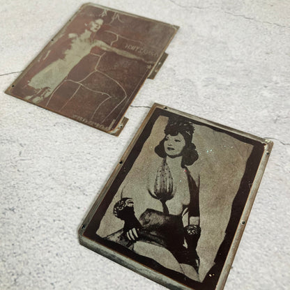 Vintage Erotica Copper Printing Plates | The Urban Vintage Affair