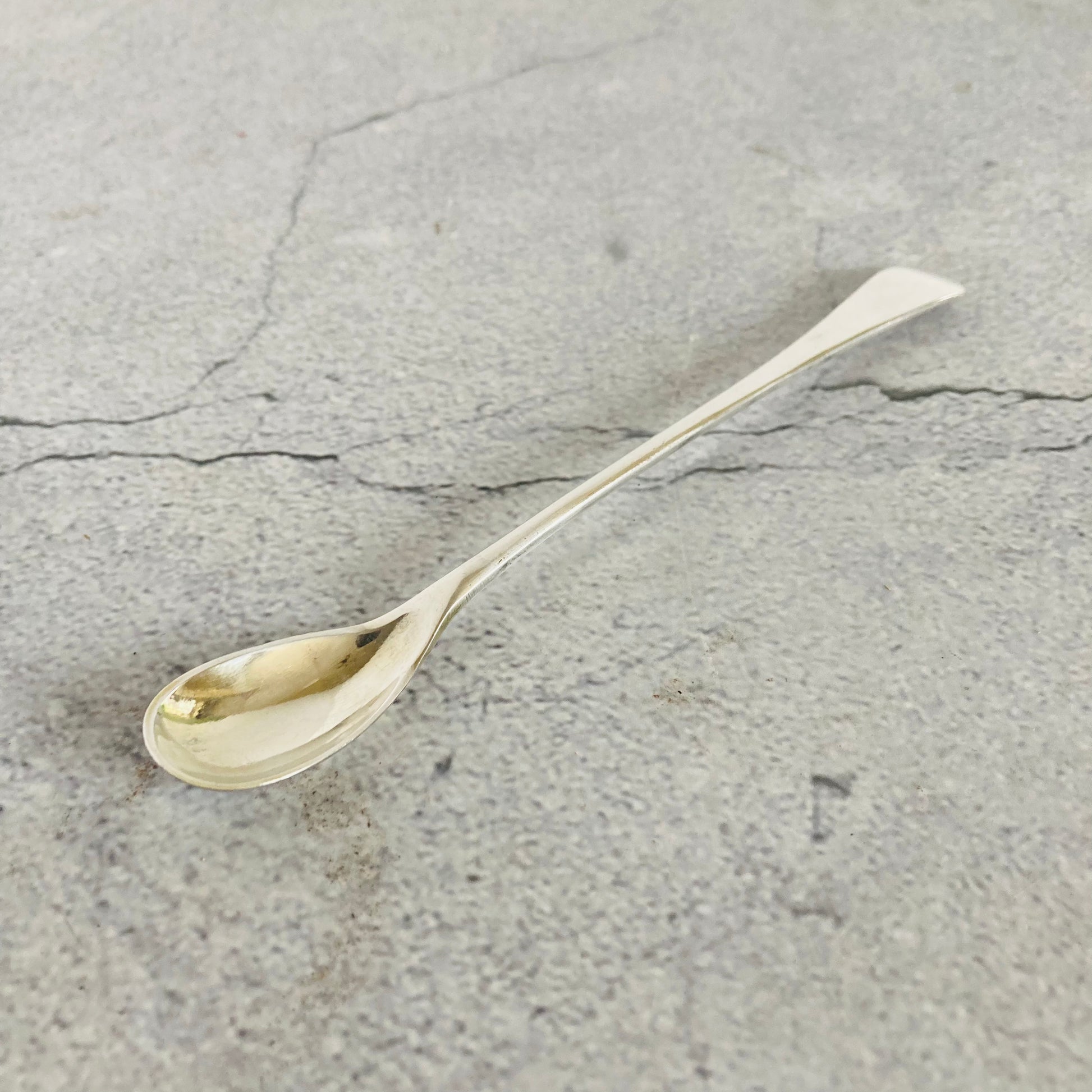 Antique Silver Plated Egg Spoon
