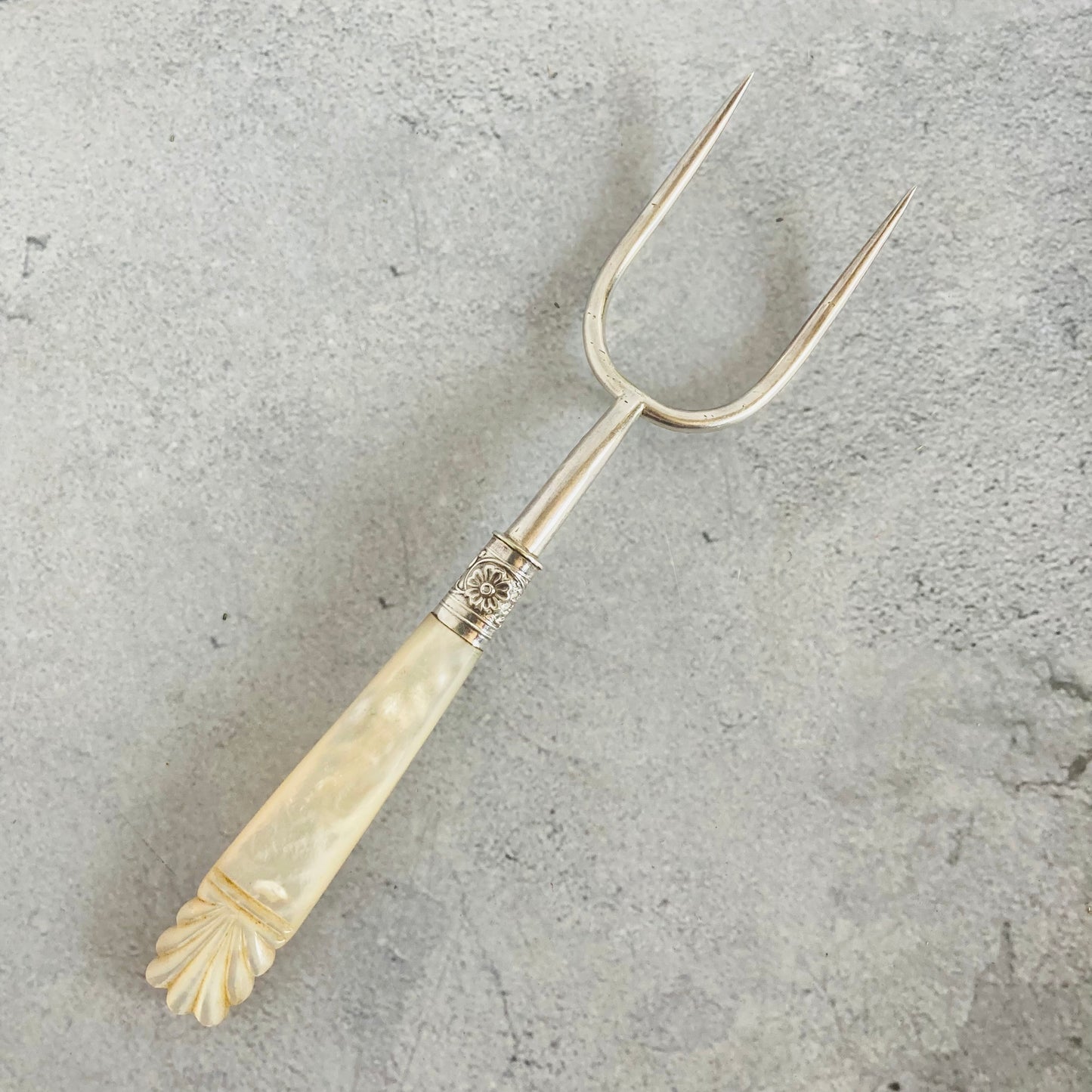 The Headhunter Hans - Antique Two Prong Bread Fork