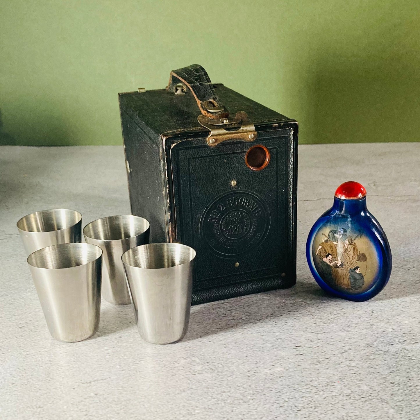 Small Vintage Liquor / Shot Cups