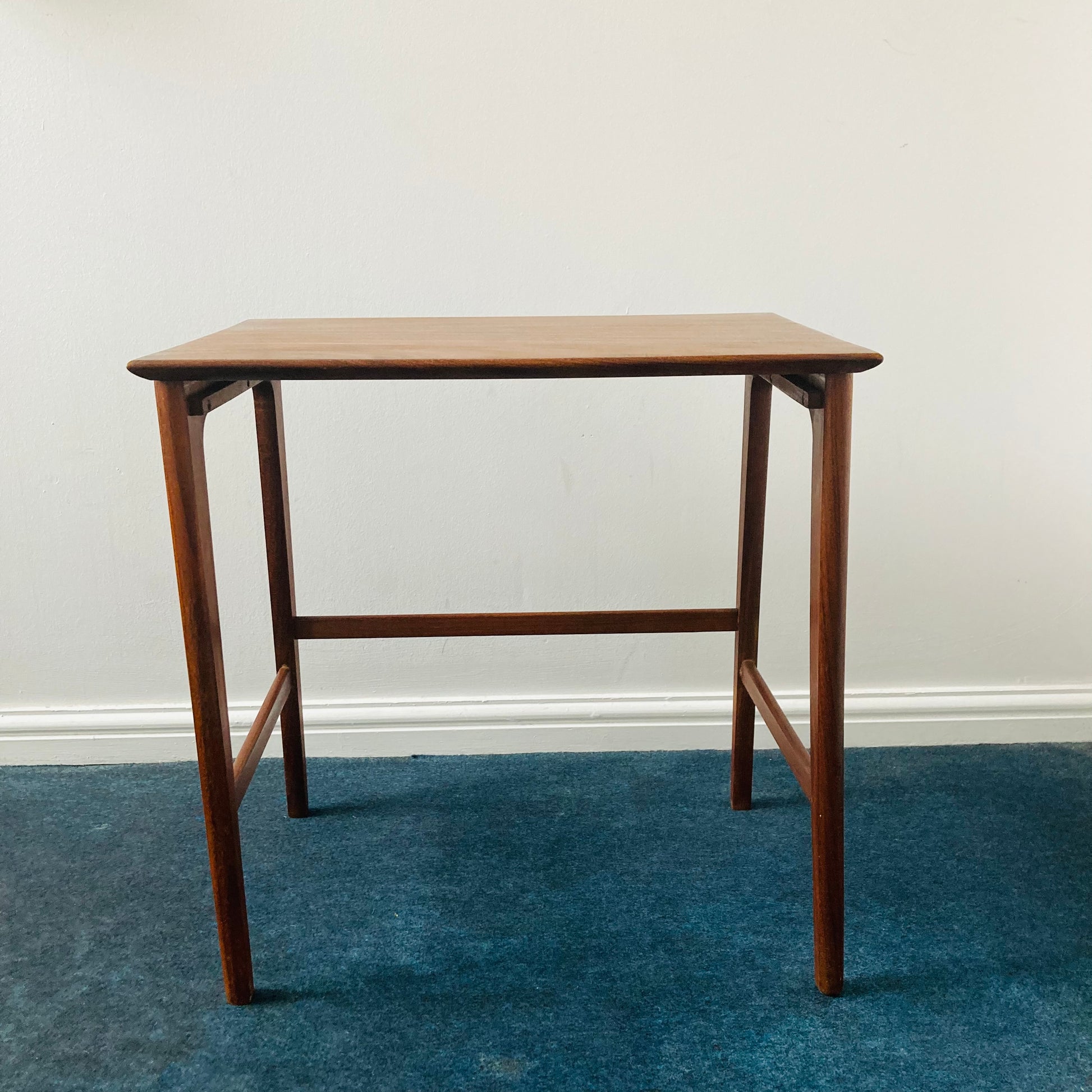 Mid Century Danish Rosewood Nesting Side Tables