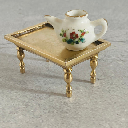 Antique Silver Miniature Snooker Pool Table Dutch Silver 1907