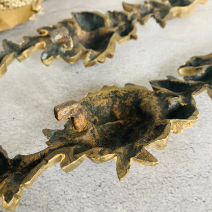 Antique Brass Decorative Salvage Plaques 