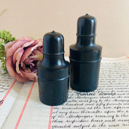 The Artist Carmel - Antique Travel Scent Bottle and Case