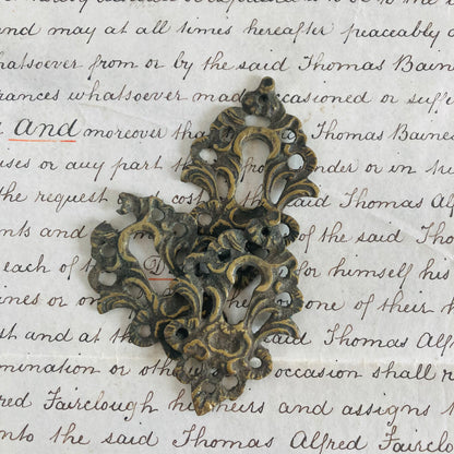 Antique Brass Escutcheons | Keyhole Cover