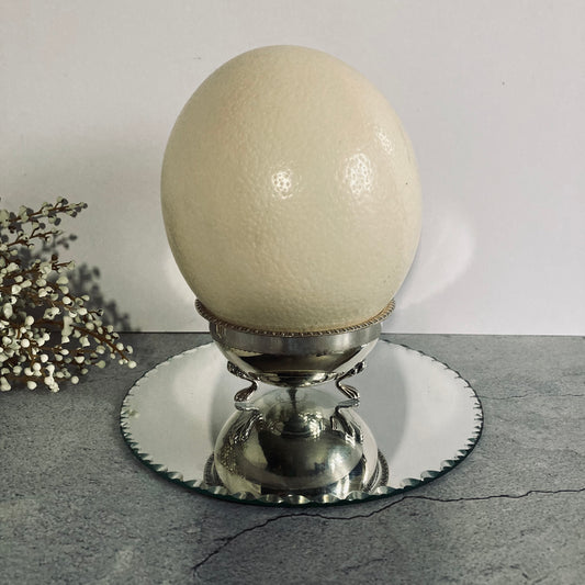 The Director Shelly - Luxury Antique Ostrich Egg and Cup